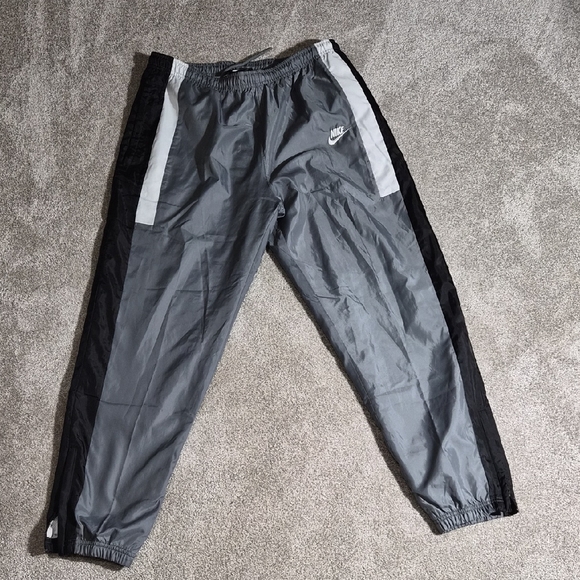Nike Gray and Black Men's Pants - Picture 1 of 6